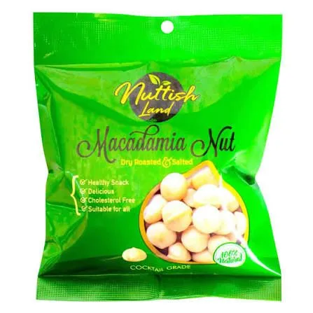 Nuttish Land Macadamia Nuts 100G